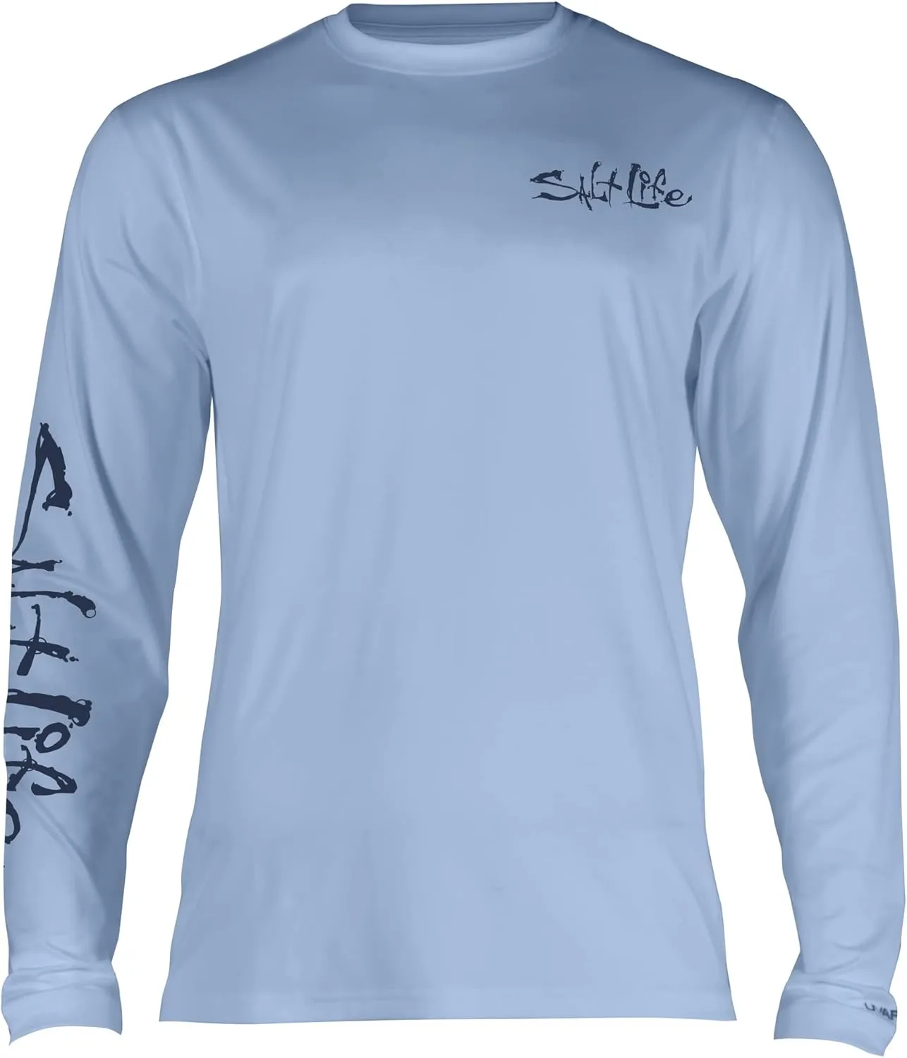 Salt Life Men's Stand Up Long Sleeve Lightweight Nanotex Performance Shirt