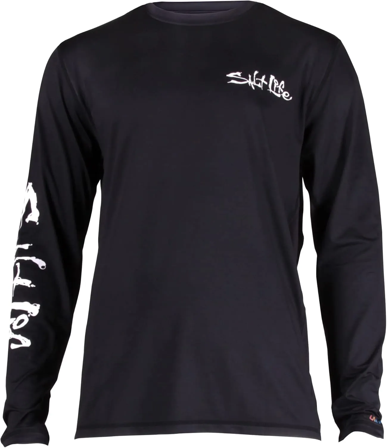 Salt Life Men's Stand Up Long Sleeve Lightweight Nanotex Performance Shirt