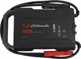 Schumacher Electric Lithium Jump Starter and Portable Power Station, SL1653, 1-in-1, 3000 Amps, 12 Volt, 2.4 USB Port, LED Light, for Car, Truck, SUV, and Marine Batteries