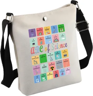 Science Crossbody Bag Science Lover Gift Science Major Gift Science Student Grad Gift Science Teacher Gift