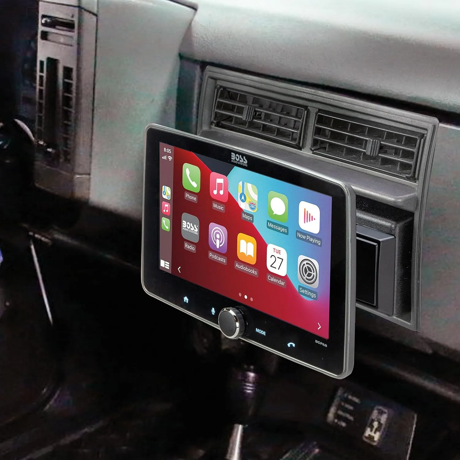 Scosche GM1500B Single DIN Radio Dash Kit with Universal Brackets and Snap-in Extension Compatible with Select 1982-04 GM Vehicles - Stereo Install Kit - See Fit Guide in Images to Verify Your Vehicle