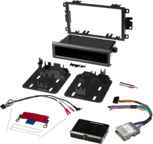 SCOSCHE GMT0312DDCS Double DIN Premium Installation Solution And Interface Compatible With Select 2003-12 General Motors Vehicles