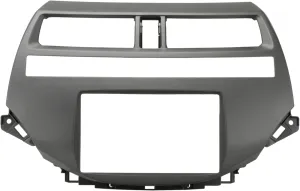 Scosche HA1707DCDGB Double DIN Radio Install Dash Kit Compatible with Select 2008-2015 Honda Accord with Dual Climate Control - Aftermarket Car Stereo Installation Kit - See Fit Guide Image for Notes