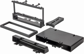 Scosche FD1327B Single DIN Dash Kit Compatible with Select 1995-11 Ford, Lincoln, Mazda and Mercury Vehicles - Car Stereo Install Kit - Single DIN Only - See Fit Guide in Images to Verify Your Vehicle
