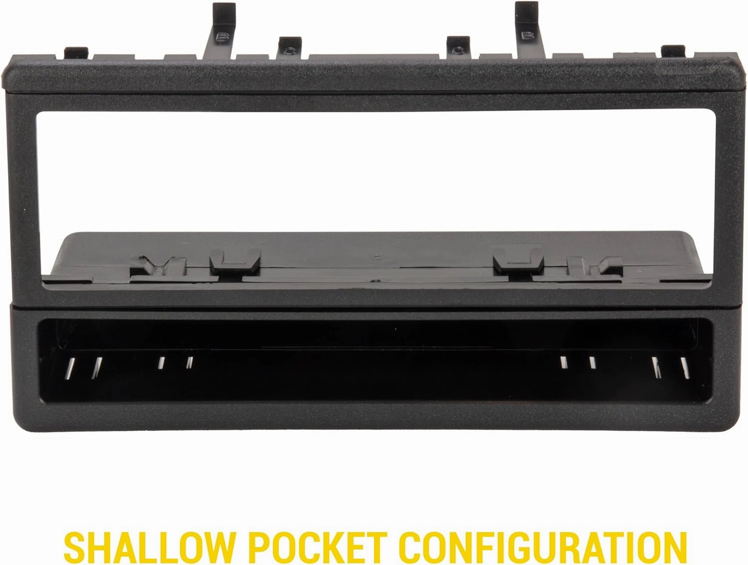 Scosche FD1327B Single DIN Dash Kit Compatible with Select 1995-11 Ford, Lincoln, Mazda and Mercury Vehicles - Car Stereo Install Kit - Single DIN Only - See Fit Guide in Images to Verify Your Vehicle