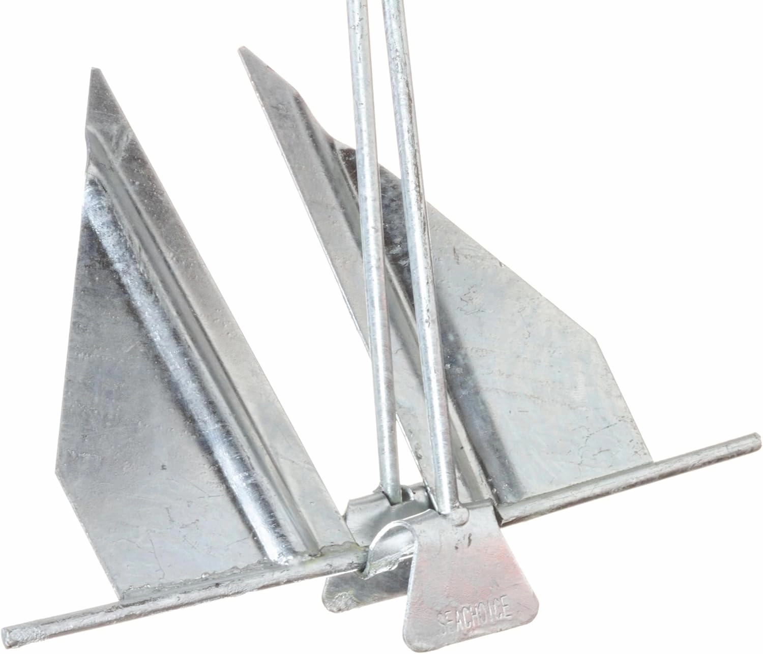 Seachoice Utility Anchor with Slip Ring Shank – Hot-Dipped Galvanized Steel or PVC Coated – Multiple Sizes