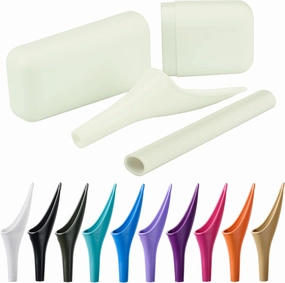 SHEWEE Extreme Female Urinal - Made in The UK - Reusable and Recyclable Urination Device. Festival, Camping, Car and Hiking Essentials for Women. Includes Travel Case and Extension Pipe - White