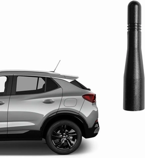 Short Antenna Fit for 2008-2017 Buick Enclave | 2013-2022 Buick Encore | 2019-2024 Buick Encore GX | Black 3 inches Antenna | Car Radio Antenna Replacement Accessories | Antena para Carro