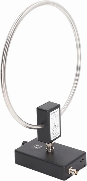Short Radio Antenna, 3 to 30MHz Short Radio Antenna Stainless Steel Loop Antenna Active Receiving Antenna Loop Shortwave Radio Antennas