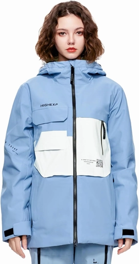 Ski Jacket Snowboard Coat Snow Winter Waterproof Insulated Windproof Baggy Warm Hooded Jacket for Men Women