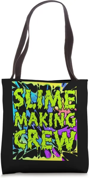 Slime Making Crew Slippery Substance Soft Slime Tote Bag