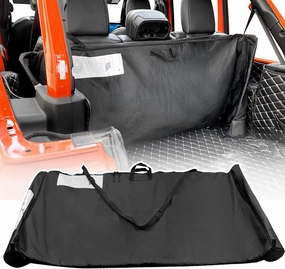 Soft Top Window Storage Bag Fit for Jeep Wrangler Accessories JL JLU JK JKU Sports Sahara Freedom Rubicon 2/4 Door 2007-2021