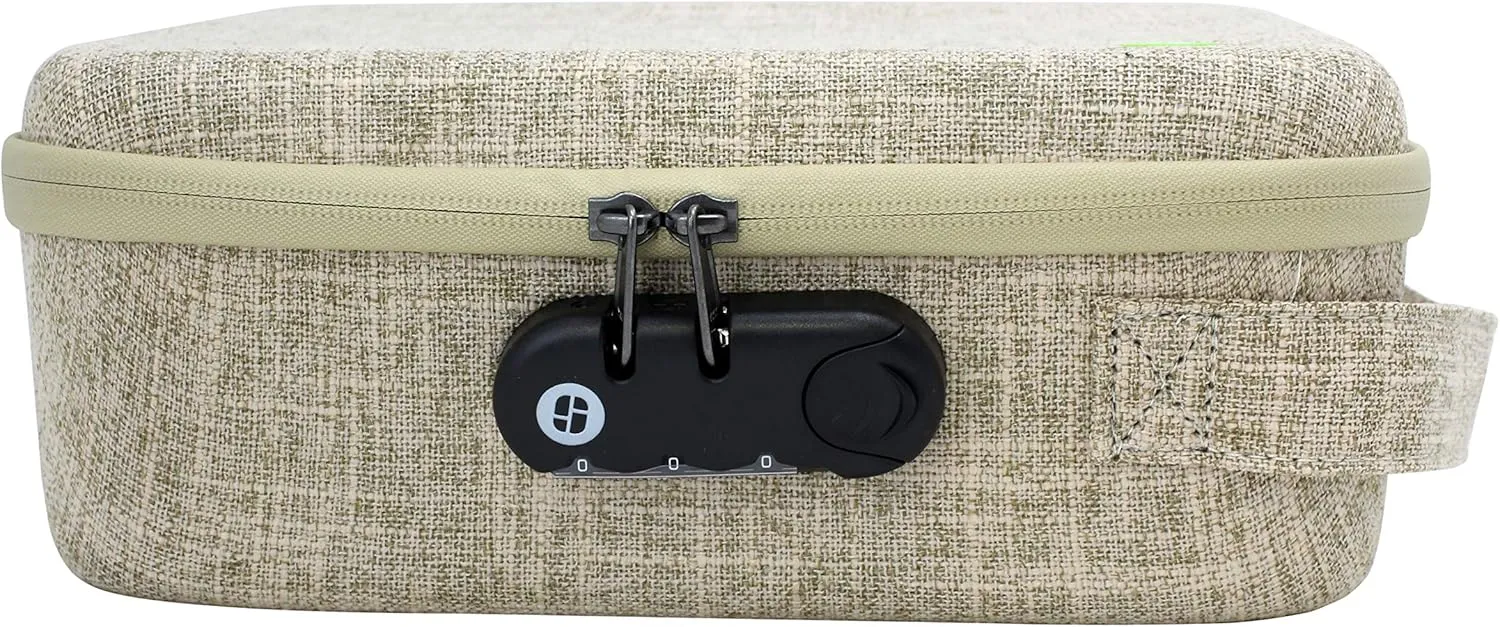 STASHLOGIX SMELL CONTROL BAG with Combination Lock Smell Free Storage Bag: The Silverton