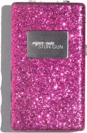 Super-Cute Mini Stun Gun for Women Self-Defense - High Voltage Pain-Inducing Shocks - Compact & Discreet with LED Flashlight - USB Rechargeable Battery - Stylish