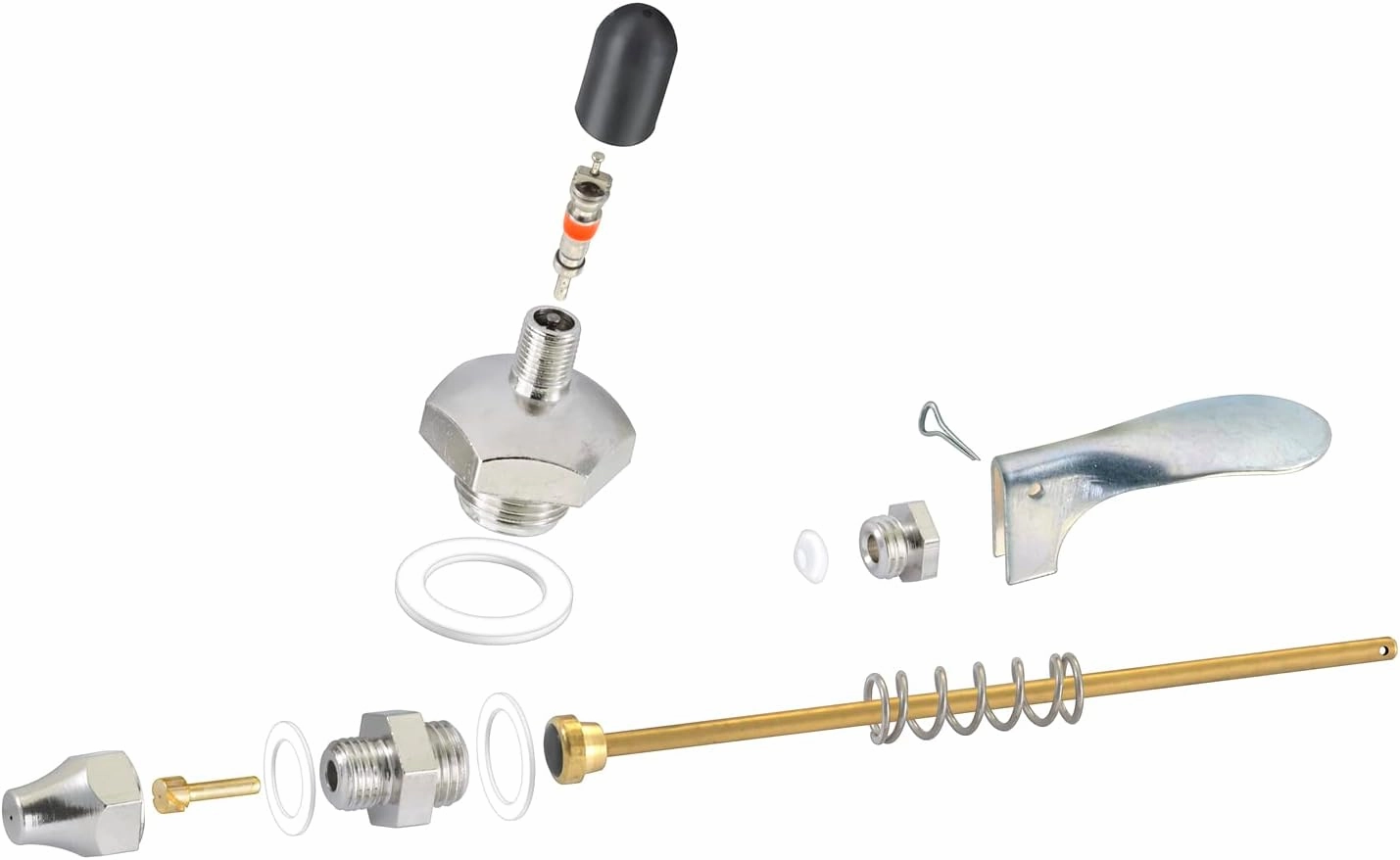 Sure Shot K10 Complete Repair Kit for Model 'A' Sprayers – Genuine Milwaukee Sprayer Parts for Easy Sprayer Maintenance | Durable & Reliable | Made in USA