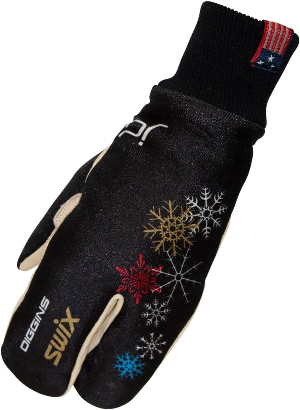 SWIX Women's JD Split Warm Insulated Durable Flexible Soft Winter Sports Mittens