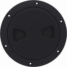 TCH Hardware 4" 6" 8" Black White Grey Round Deck Plate Inspection Hatch - Detachable Water Tight Lid Cover