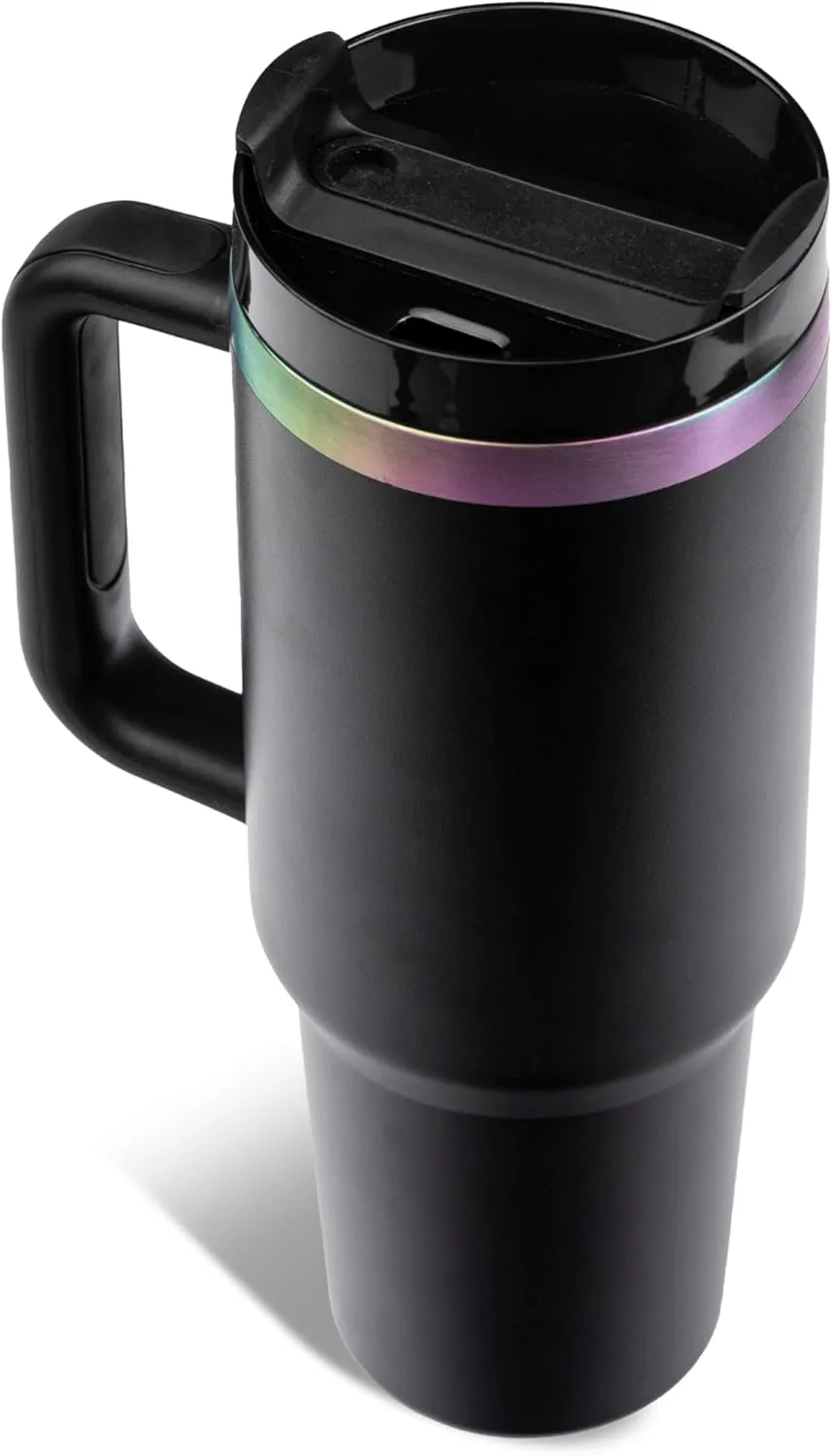 The Memory Company Officially Licensed NFL Game Day Tumbler - 40oz Stainless Steel Double-Wall Insulated Team Color Bling Cup with Team Logo, NFL Licensed Sports Travel Mug with Lid & Straw