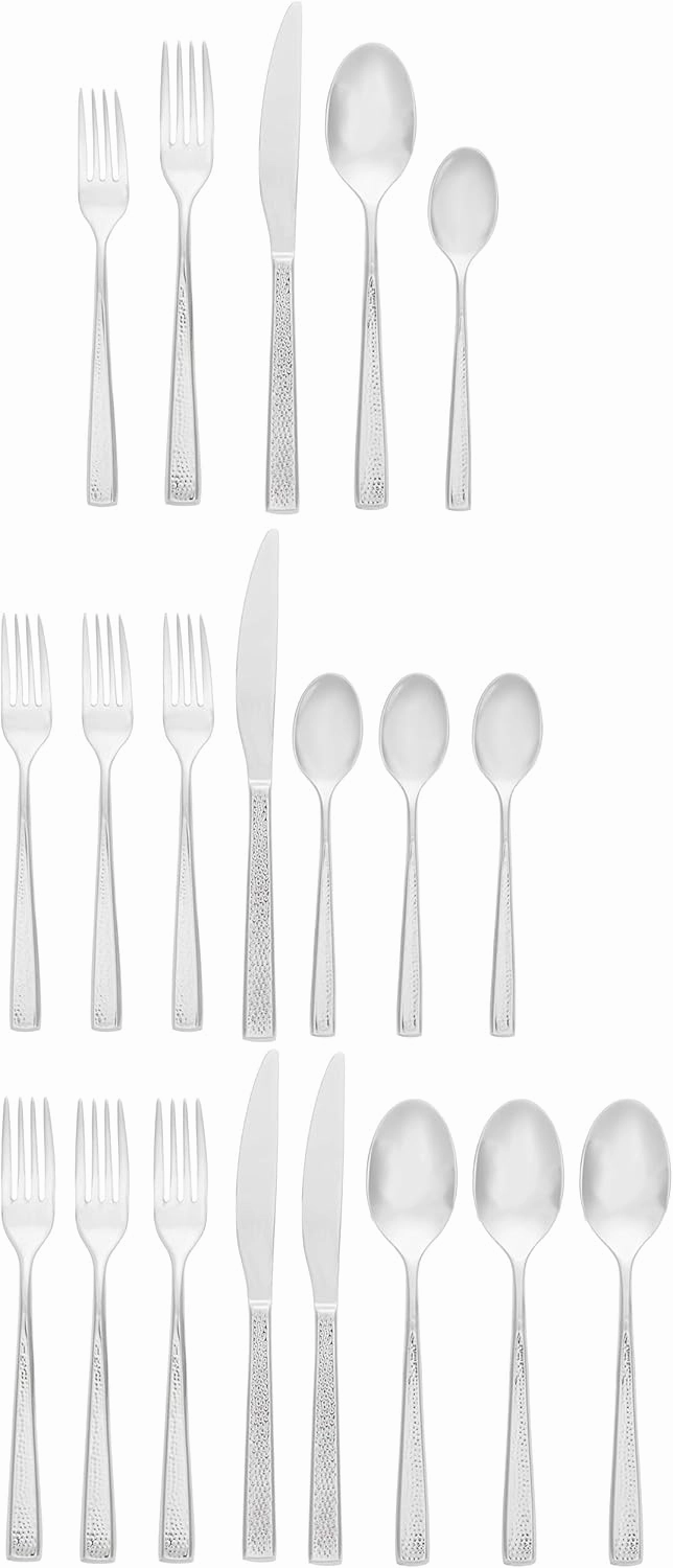 Towle Living 20-Piece Mea Forged Stainless Steel Flatware Set, Service for 4