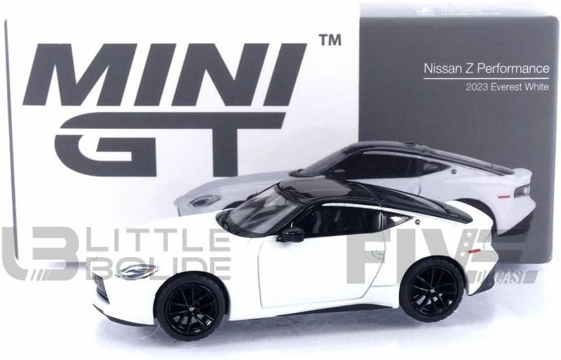 Truescale Miniatures Mini GT 1/64 - Nissan Z Performance - 2023 White Diecast Car Model
