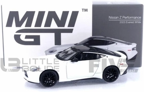 Truescale Miniatures Mini GT 1/64 - Nissan Z Performance - 2023 White Diecast Car Model