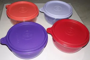 Tupperware Tropical Round Set Of 4 (230 Ml)
