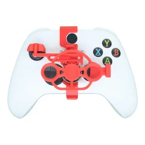 TXW Game Controller Mini Steering Wheel for Xbox Accessory for XboxSeries X/S Racing Video Game,Game Joystick Racing Games Controller (Red)