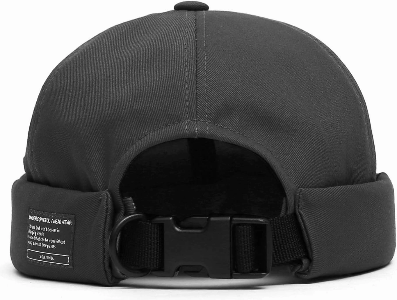UNDERCONTROL Brimless Sailor Fisherman Leon Hat No Visor Miki Skull Docker Beanie Trawler Tactical Ring Cap for Men & Women