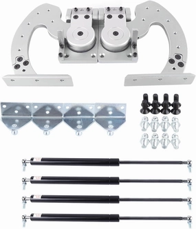 Universal Lambo Door Bolt Kit, 90 Degree Adjustable for Car Vertical Doors Hinge Car Door Conversion Kit