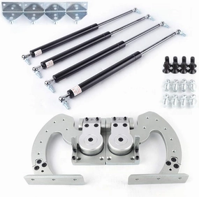 Universal Lambo Door Kit Bolt On Vertical Doors Hinge Kit Universal Vertical Doors Kit - 90 Degree Vertical Lambo Door Conversion Kit Fits Most Of Car Including Open Cars, US Stock