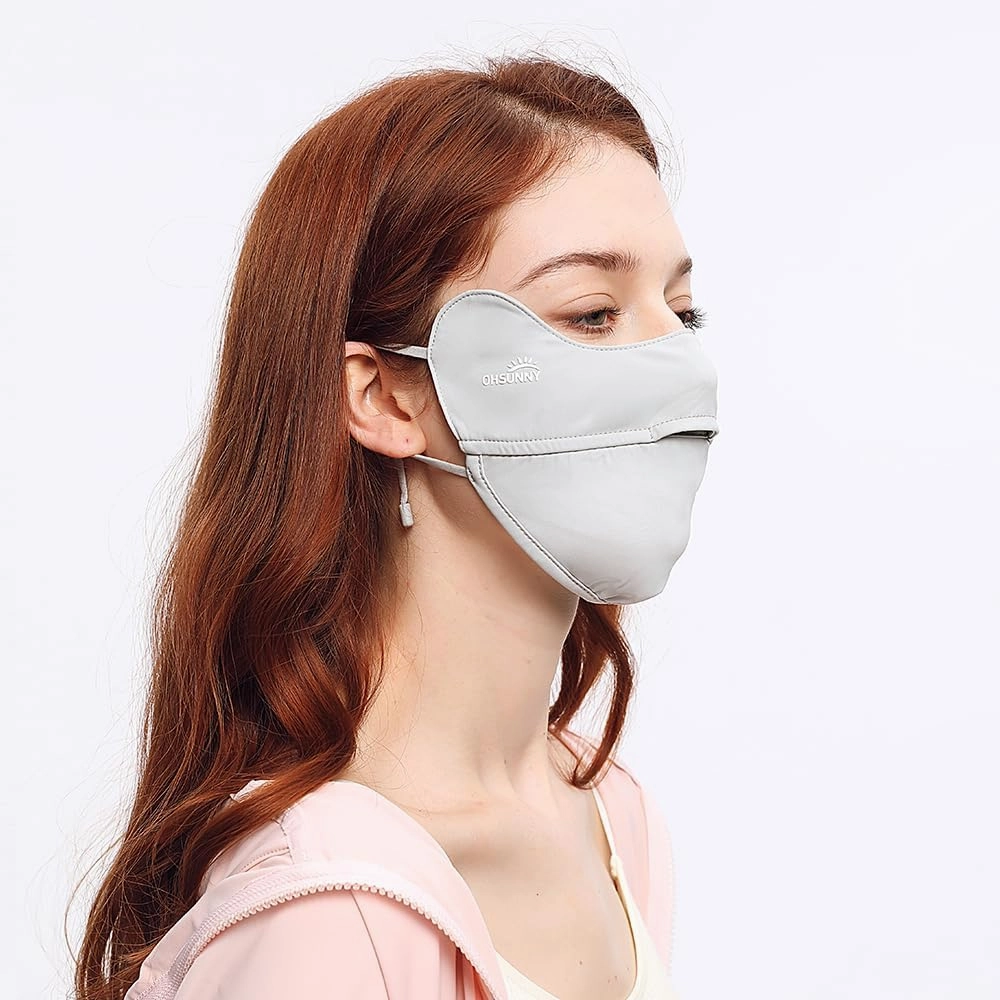 UV Face Covering UPF 50  Women Breathable Mask Sun Protection Reusable Outdoor