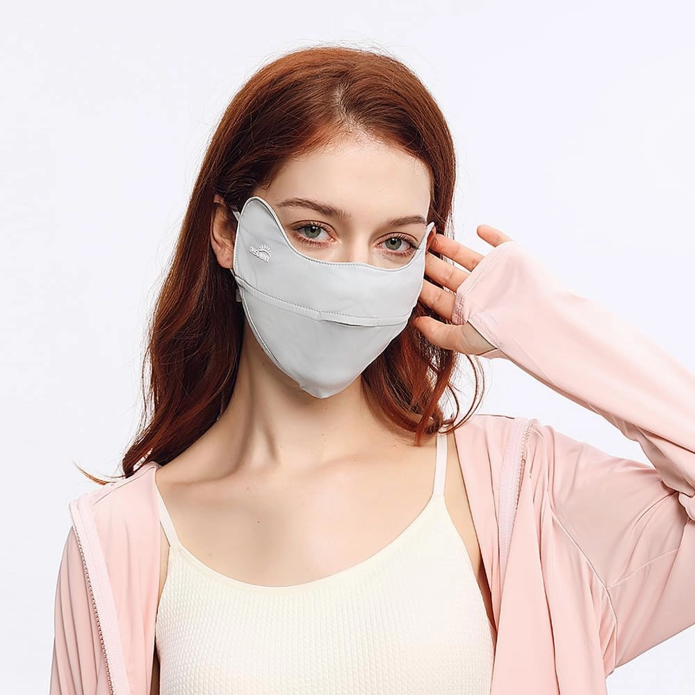 UV Face Covering UPF 50  Women Breathable Mask Sun Protection Reusable Outdoor