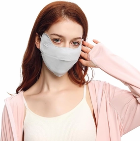 UV Face Covering UPF 50  Women Breathable Mask Sun Protection Reusable Outdoor