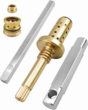 Valve Rebuild Kit Fit for Symmons Temptrol Shower Series Replace REB-VALVE, Shower Valve TA-10 Spindle Assembly TA-4 Hot and Cold Seats T-11 Cap Gasket T-35A/B Seat Removal Tool
