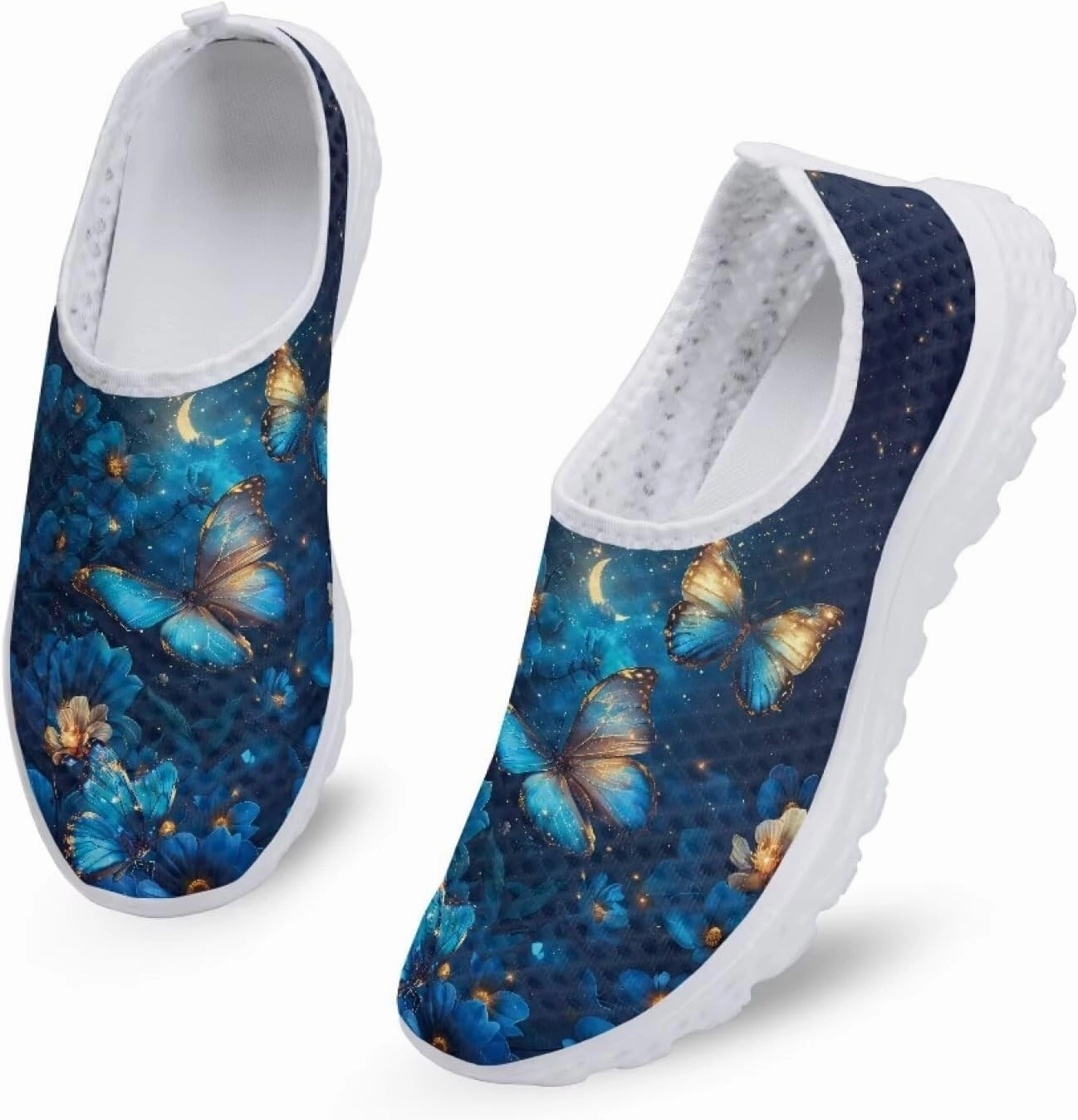 Veniyate Lightweight DailyShoes Women Men Pull on Summer Beach Aqua Footwear Athletic Sports Shoes