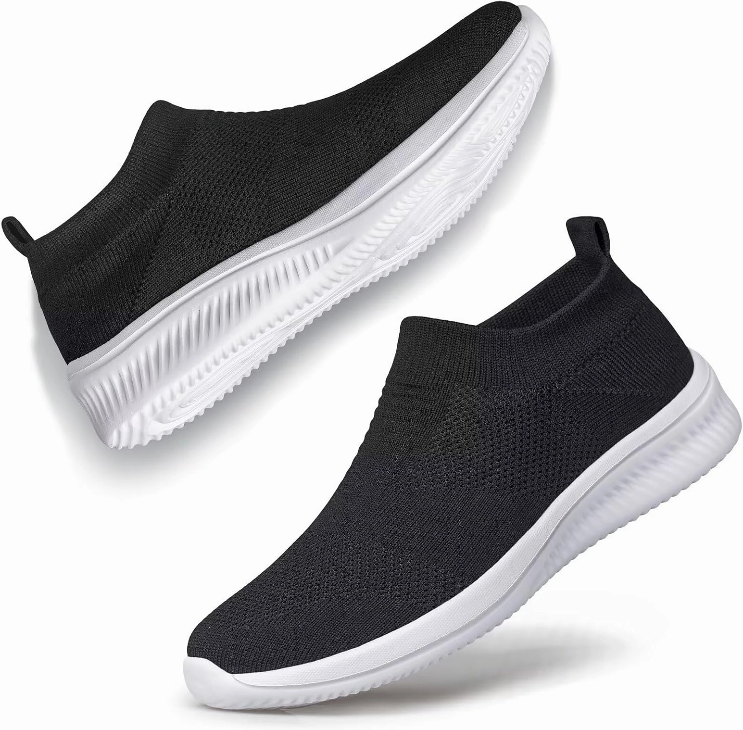 vibdiv Walking Shoes Women Casual Sock Sneakers Lightweight Comfy Breathable Pull-on Zapatillas de Mujer