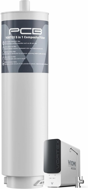 VIOMI PCB Filter, Replacement for Vortex 6 & Vortex 8 Water Filter System, 24-Months Lifetime, Designed for Viomi Reverse Osmosis Water Filter Specifically