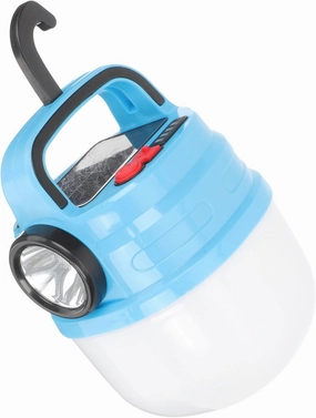 VOSAREA Portable Solar Camping Light with Handheld Design Rechargeable Lantern for Outdoor Activities for Hiking Fishing Emergency Use Lightweight and Convenient