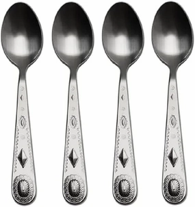 Wallace Taos Stainless Steel Teaspoon (Set of Four)