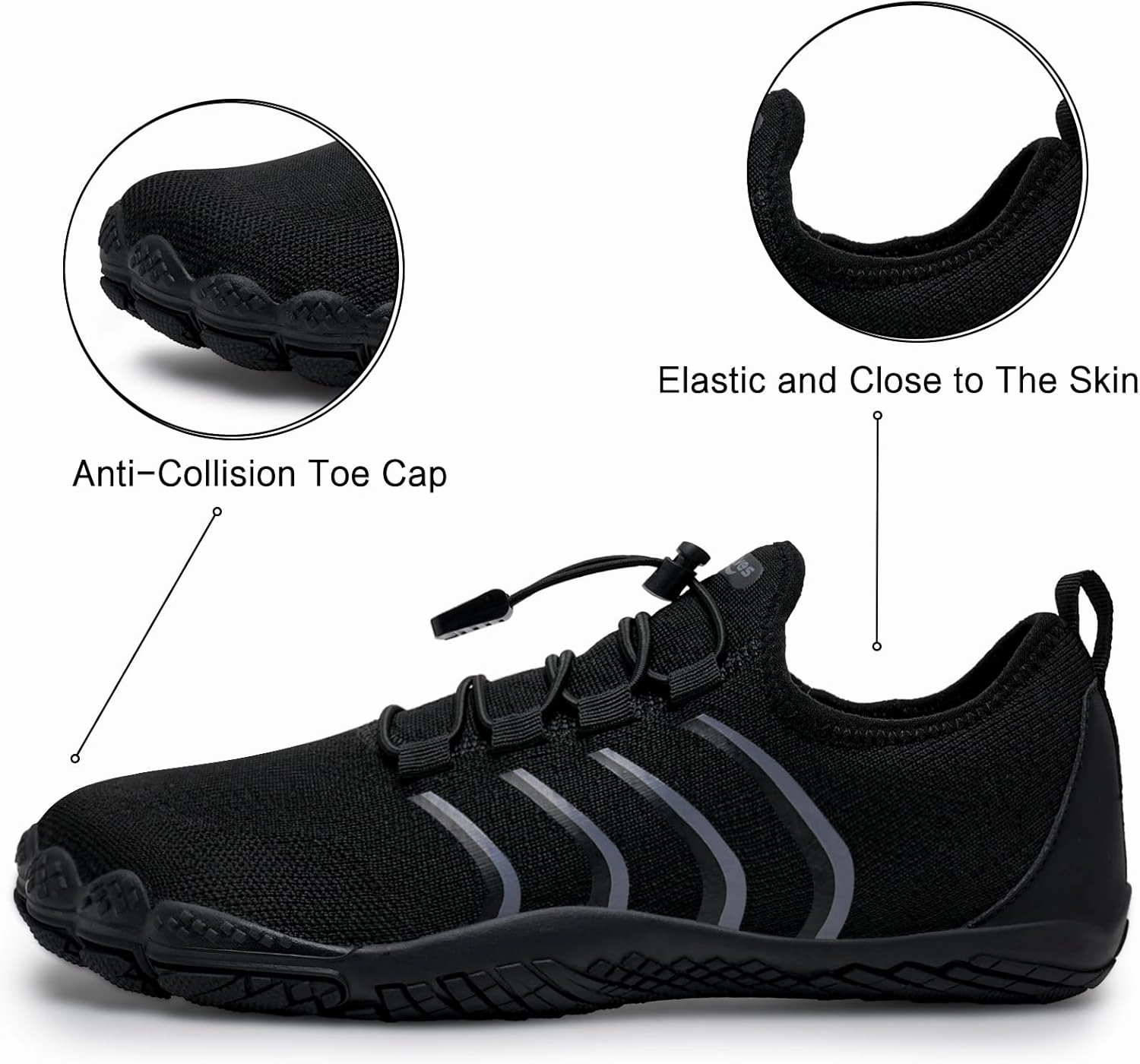 WateLves Barefoot Water Shoes for Women Men Quick Dry Aqua Swim Shoes for Outdoor Fishing Beach Pool Boat Surfing Walking