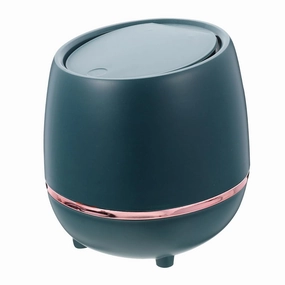 Wear-Resistant Flip Lid Trash Can Small Garbage Can Lid for Outdoor/Office/Home