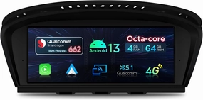 XTRONS Android 13 Car Radio for BMW 3 & 5 Series E90 E60 CCC System, 8.8 Inch IPS Touch Screen Car Stereo, Octa Core 4 64GB GPS Navigator with iDrive System Retained Supports Car Play Android Auto