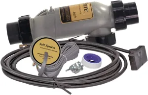 Zodiac PLC1400 14 Blade 3-Port PureLink Cell Kit with 2-Inch to 2.5-Inch PVC Universal Unions and 16-Feet Cables